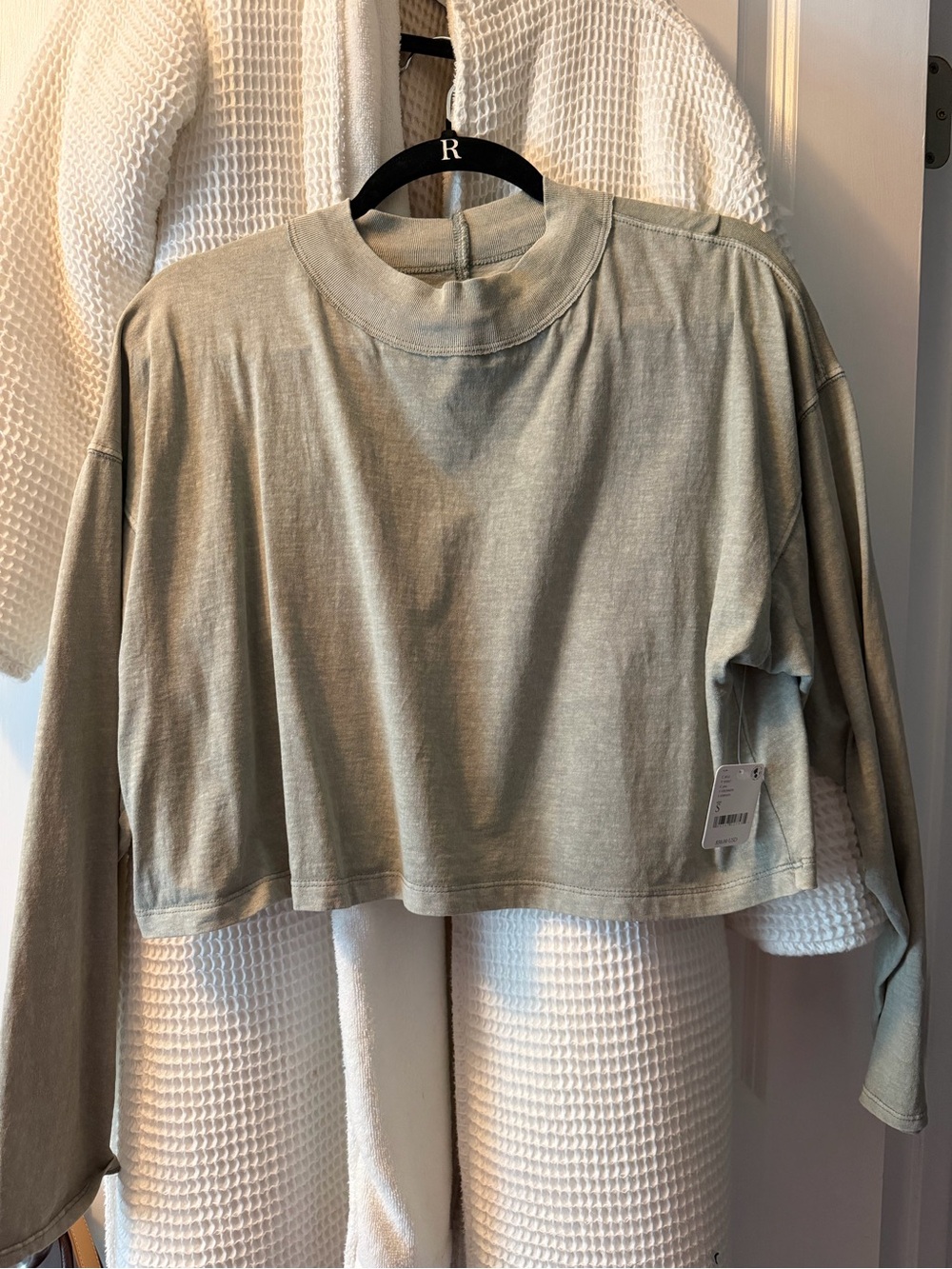 Free People Cropped Long Sleeve